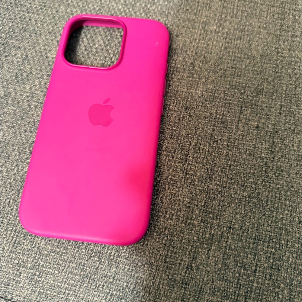 Apple Vibrant Pink iPhone Case